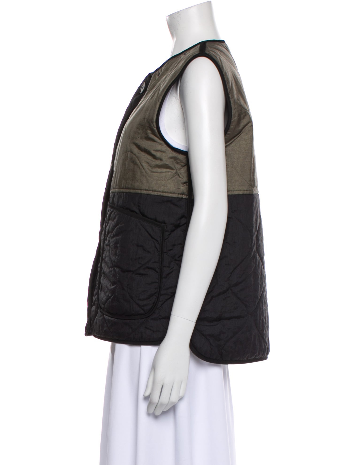 Marfa Stance Colorblock Pattern Vest