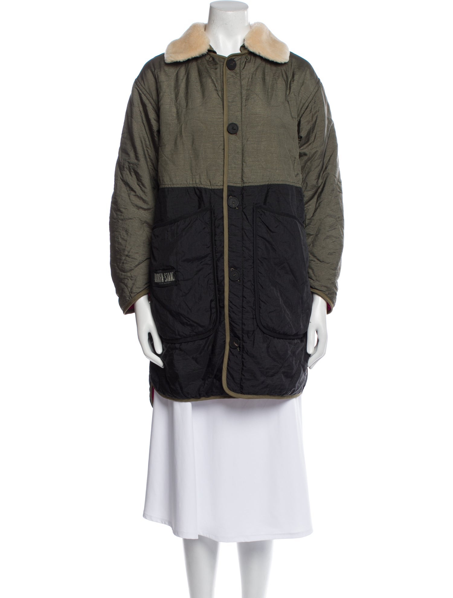 Marfa Stance Colorblock Pattern Parka