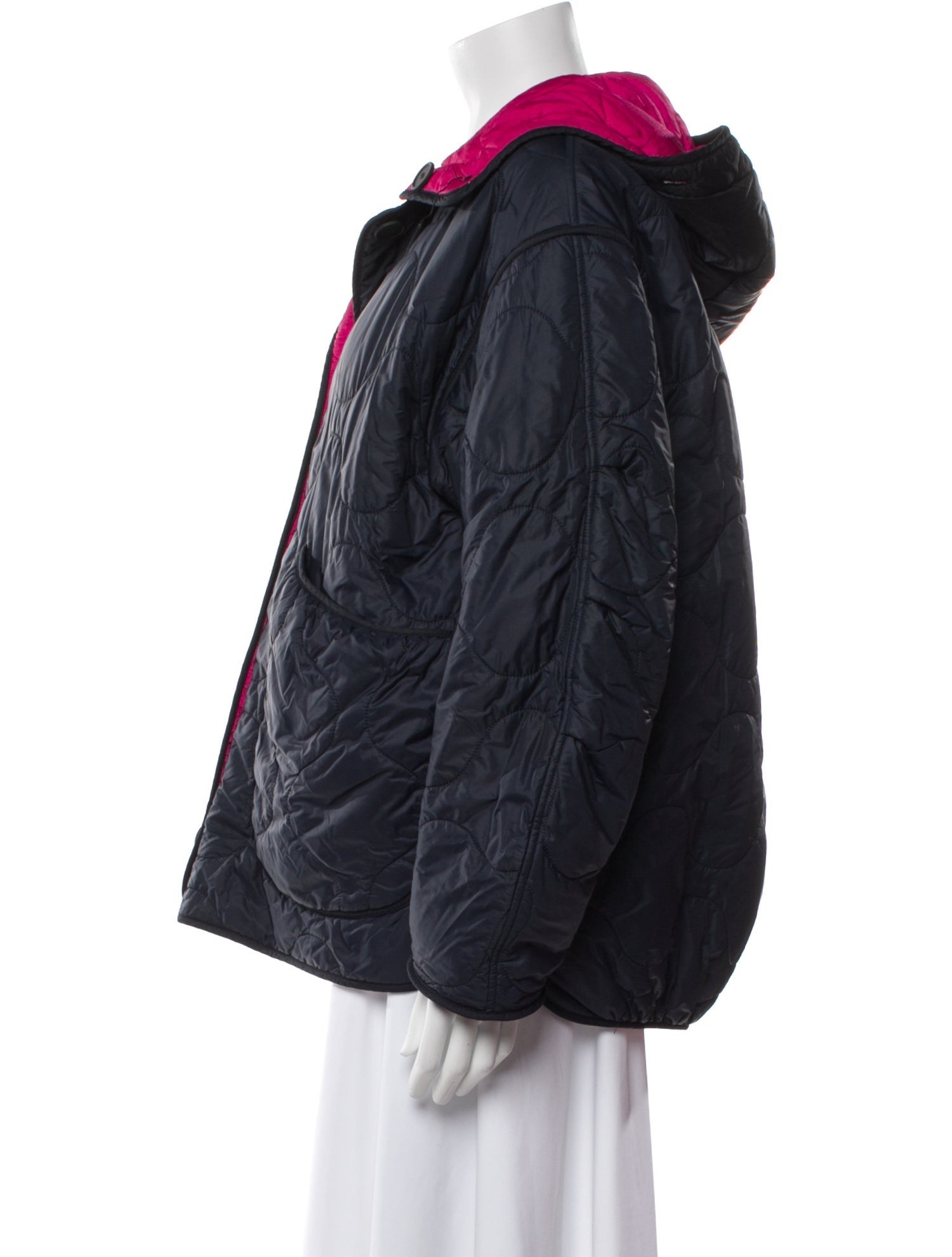 Marfa Stance Colorblock Pattern Coat