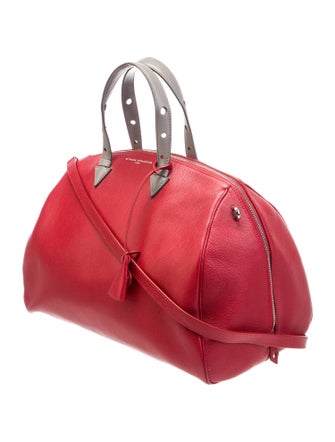 Myriam Schaefer Leather Top Handle Bag