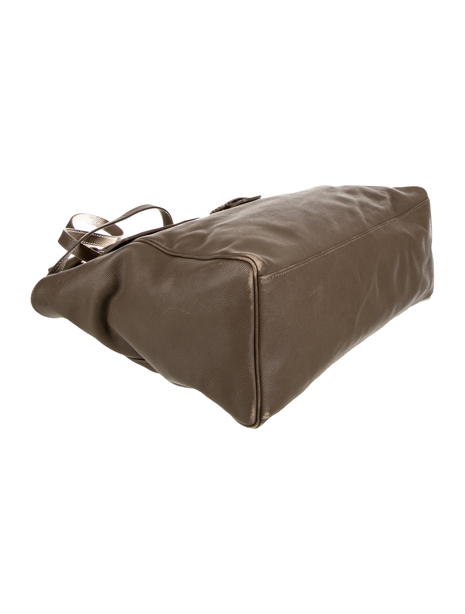 Myriam Schaefer Leather Top Handle Bag