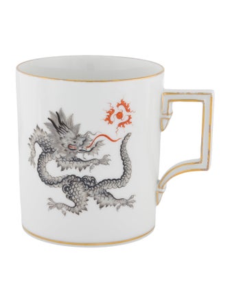 Meissen Black Dragon Mug