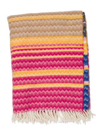 MissoniHome Wool-Blend Throw