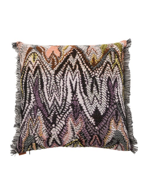 MissoniHome Bridget Fringe Throw Pillow