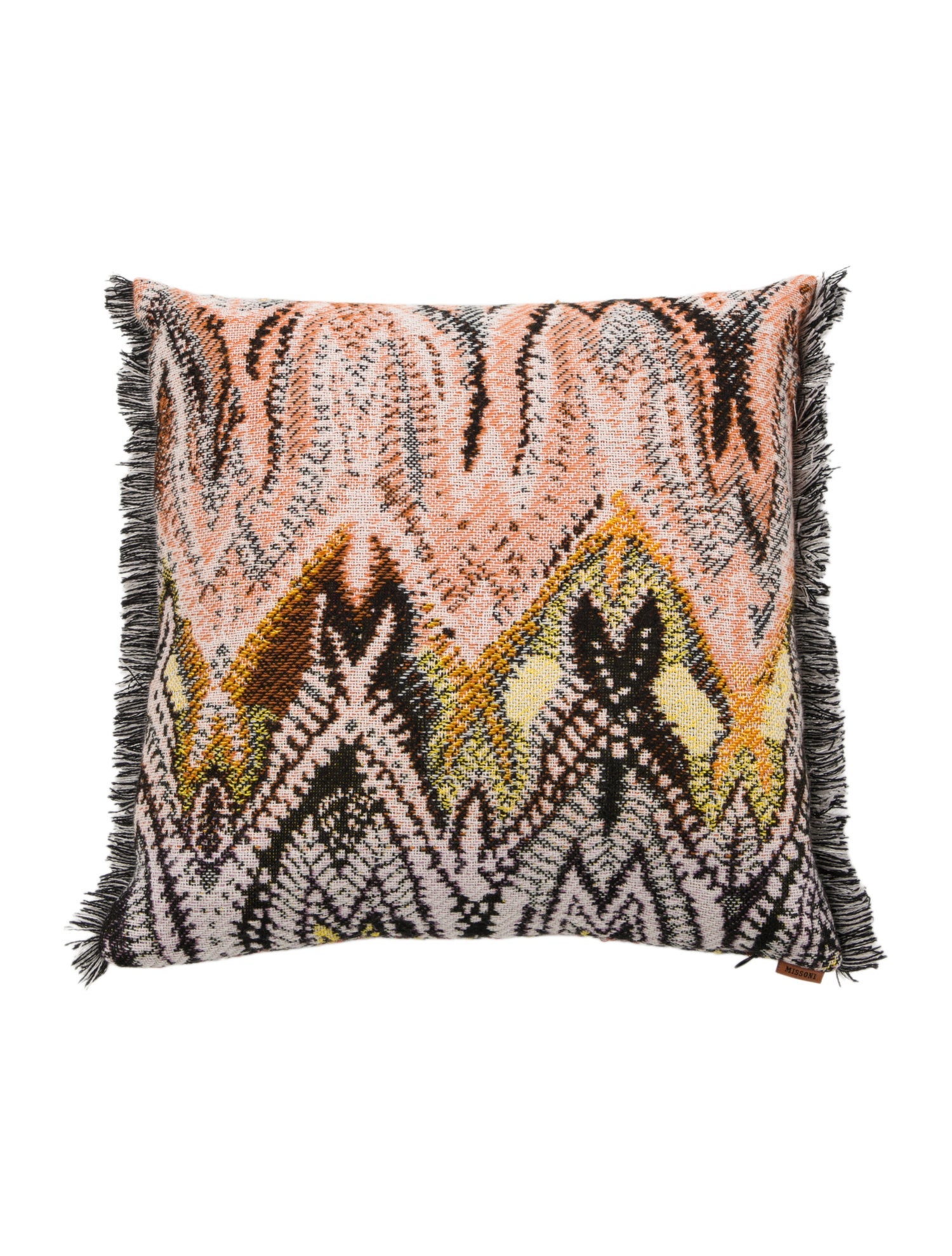 MissoniHome Bridget Fringe Throw Pillow