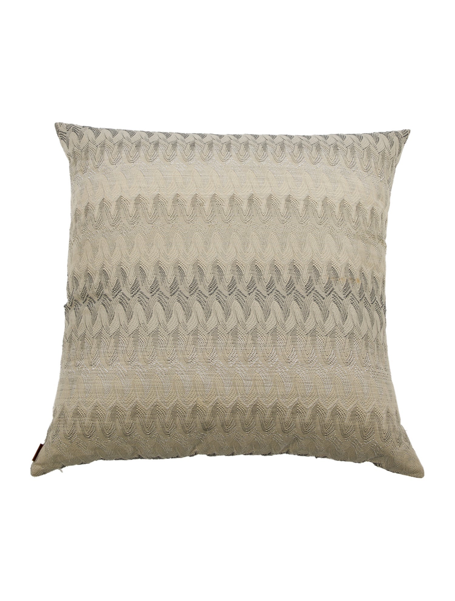MissoniHome Ormond Neutral Throw Pillow