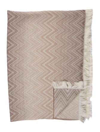 MissoniHome Timmy Wool Throw Blanket