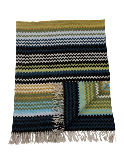 MissoniHome Fringe Throw Blanket