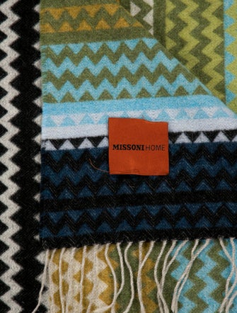 MissoniHome Fringe Throw Blanket