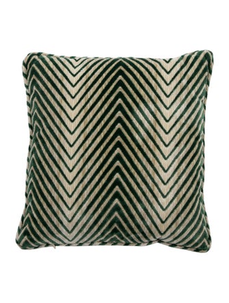 MissoniHome Chevron Jacquard Throw Pillow