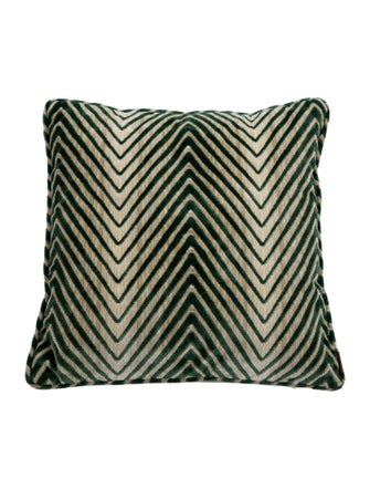 MissoniHome Chevron Jacquard Throw Pillow