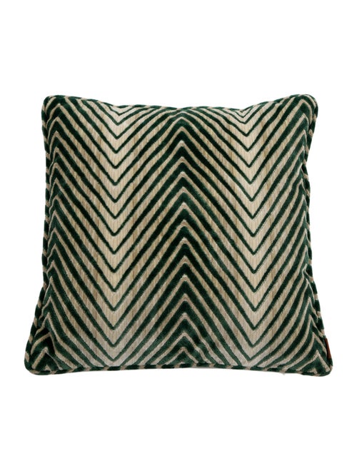 MissoniHome Chevron Jacquard Throw Pillow