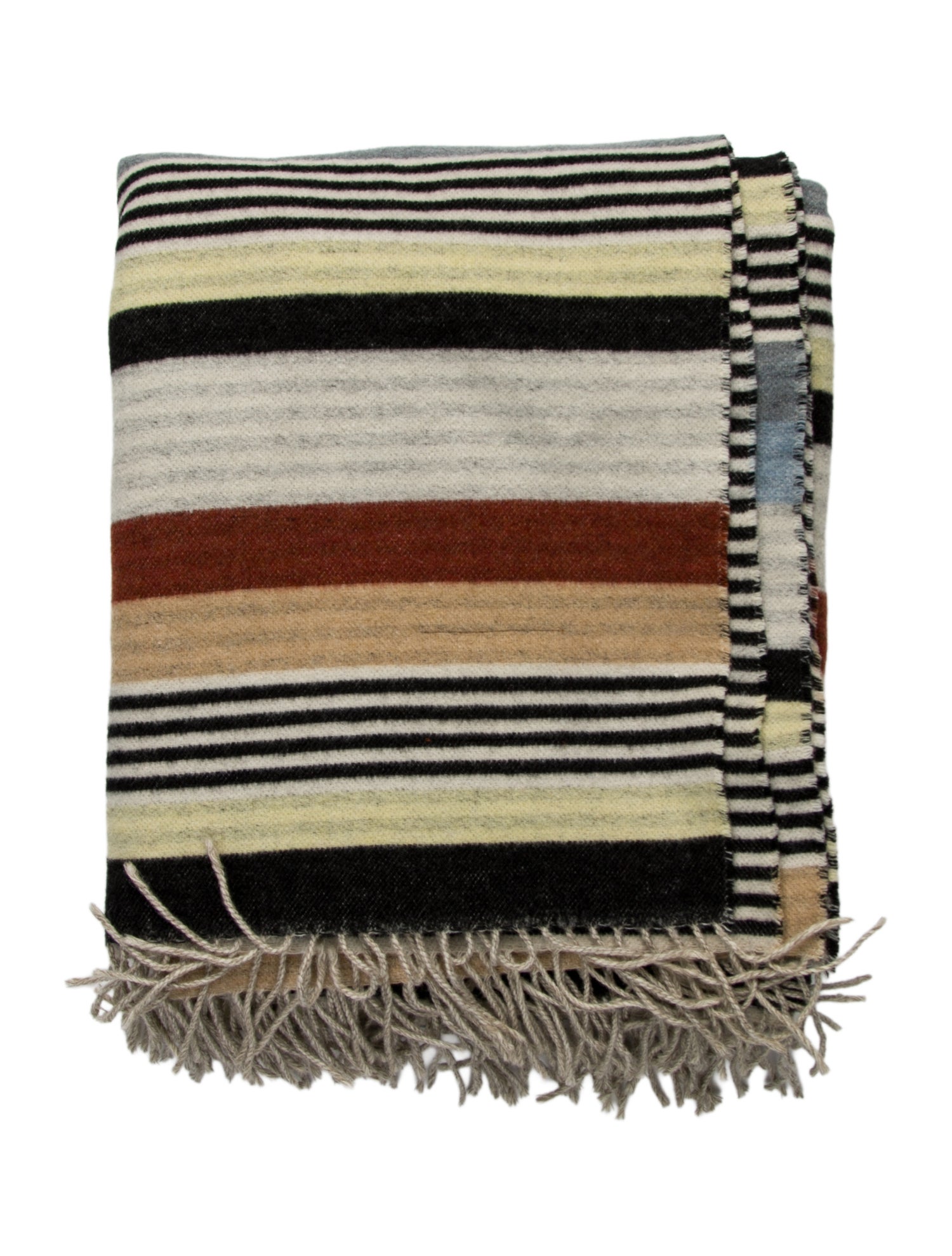 MissoniHome Wool Blend Throw Blanket