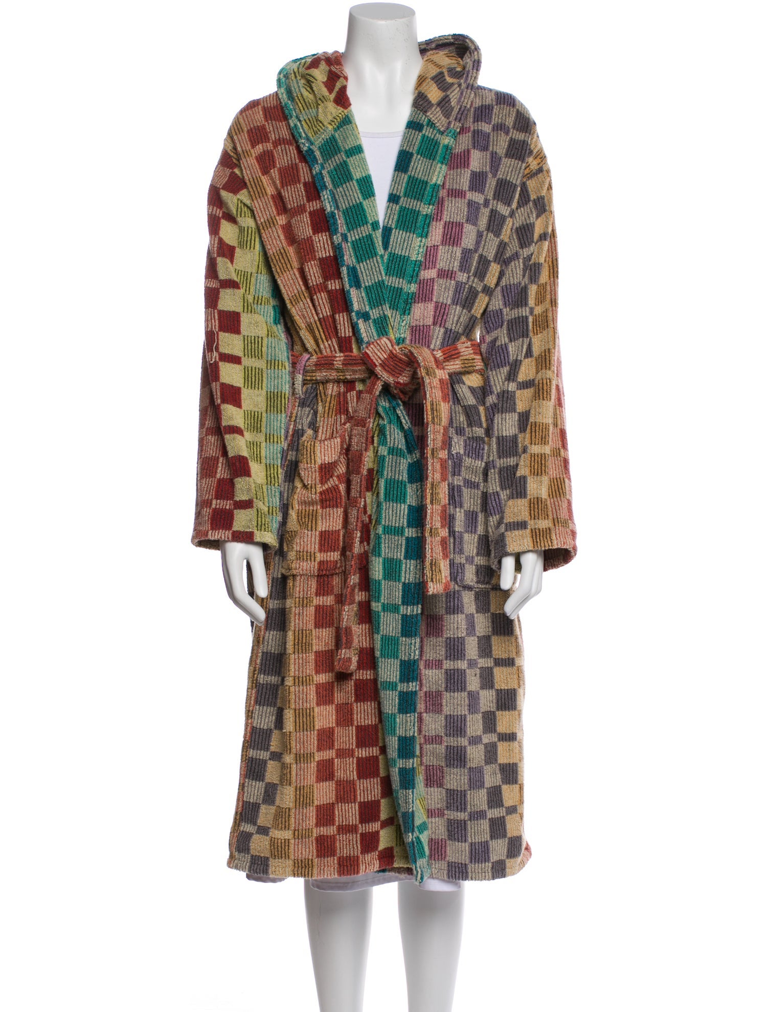 MissoniHome Plaid Print Robe