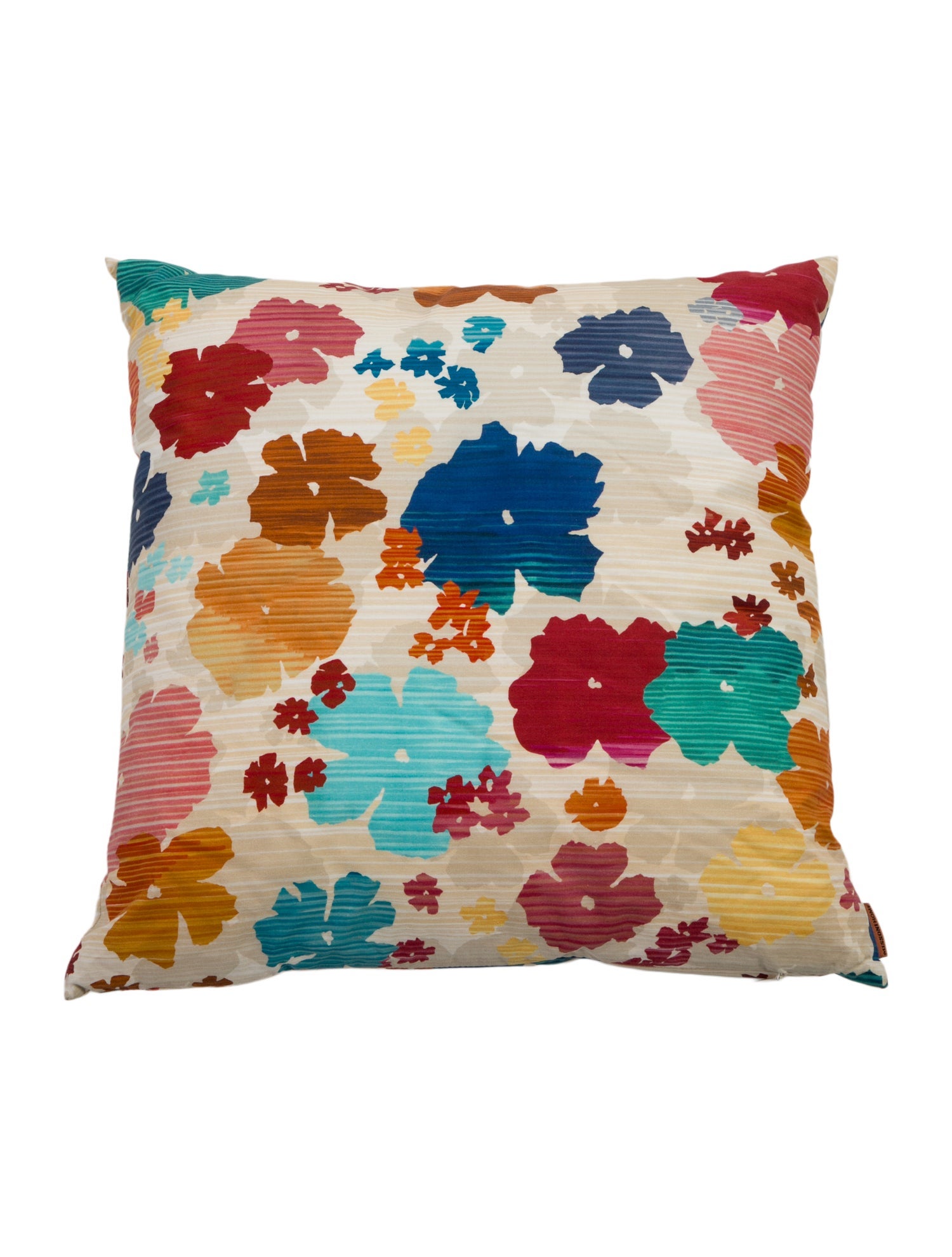 MissoniHome MissoniHome Floral Print Throw Pillow
