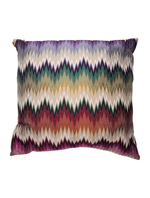 MissoniHome Zig Zag Throw Pillow