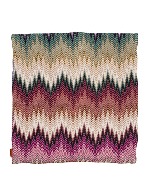 MissoniHome Zig-Zag Pattern Square Pillow Sham