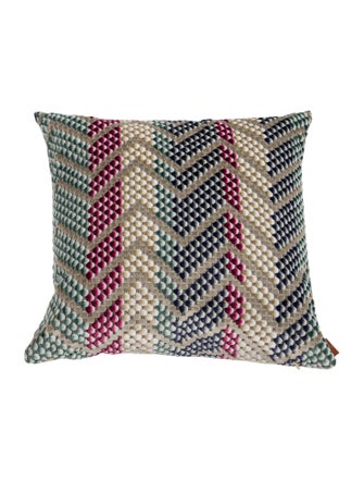 MissoniHome Velvet-Touch Throw Pillow