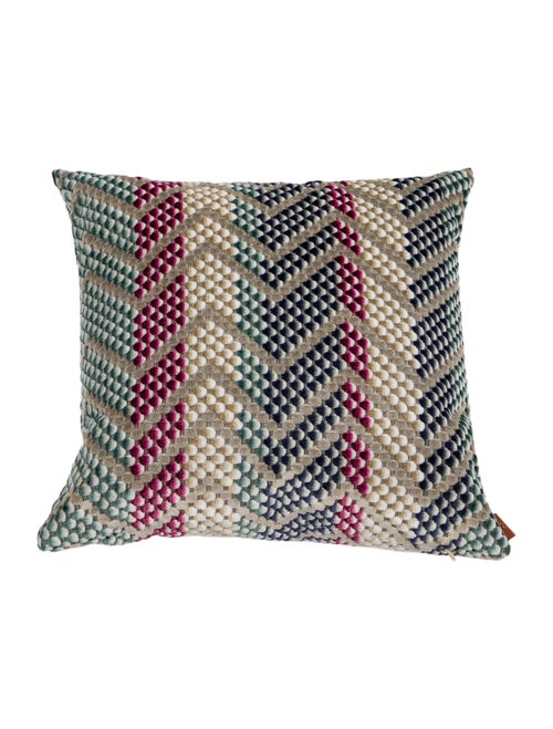 MissoniHome Velvet-Touch Throw Pillow