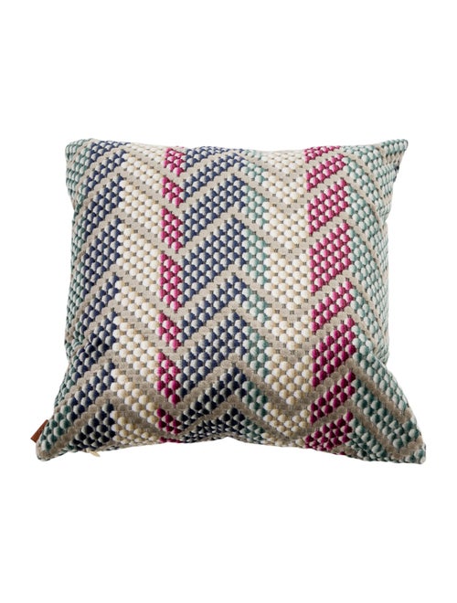 MissoniHome Velvet-Touch Throw Pillow