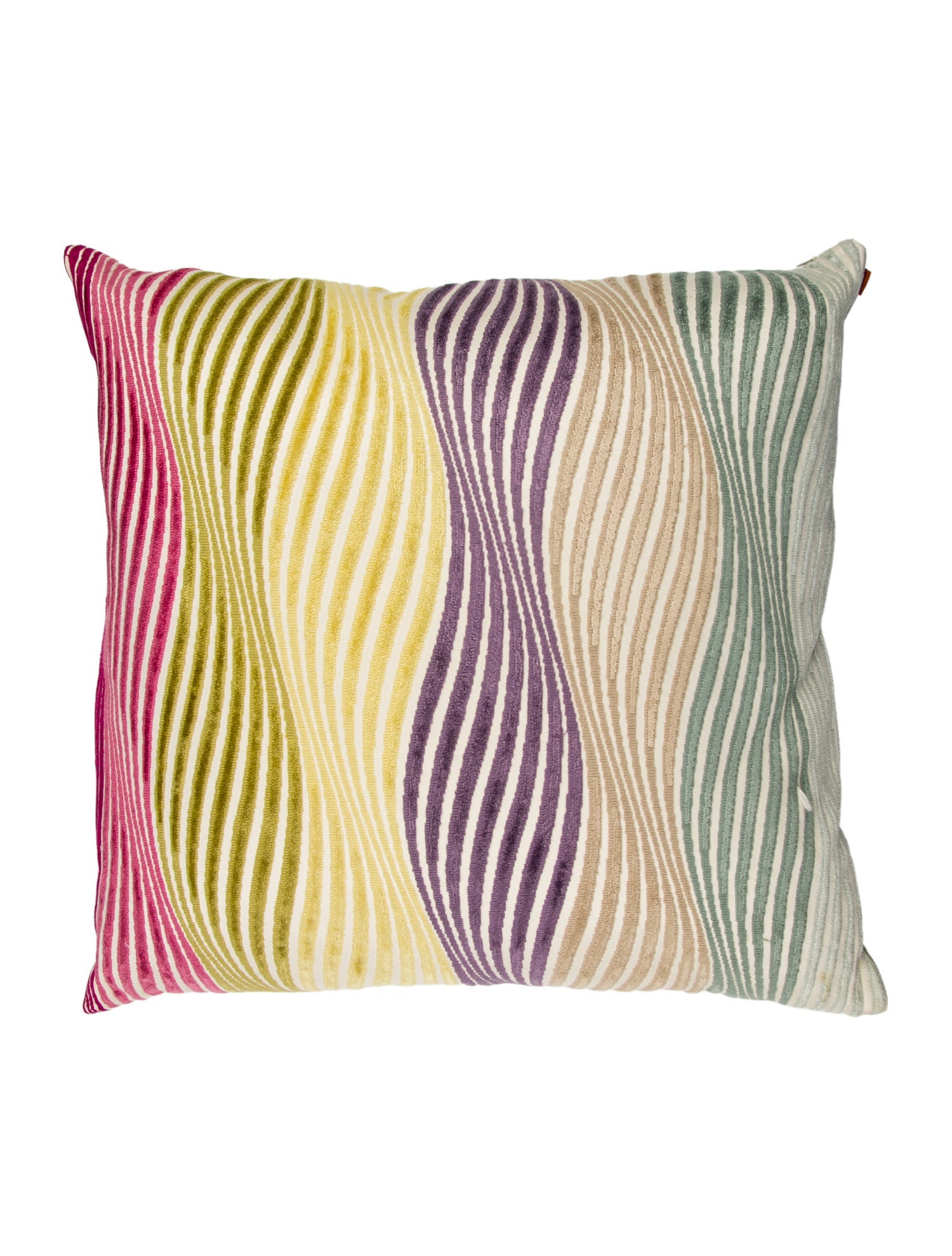 MissoniHome Ribbed Throw Pillow