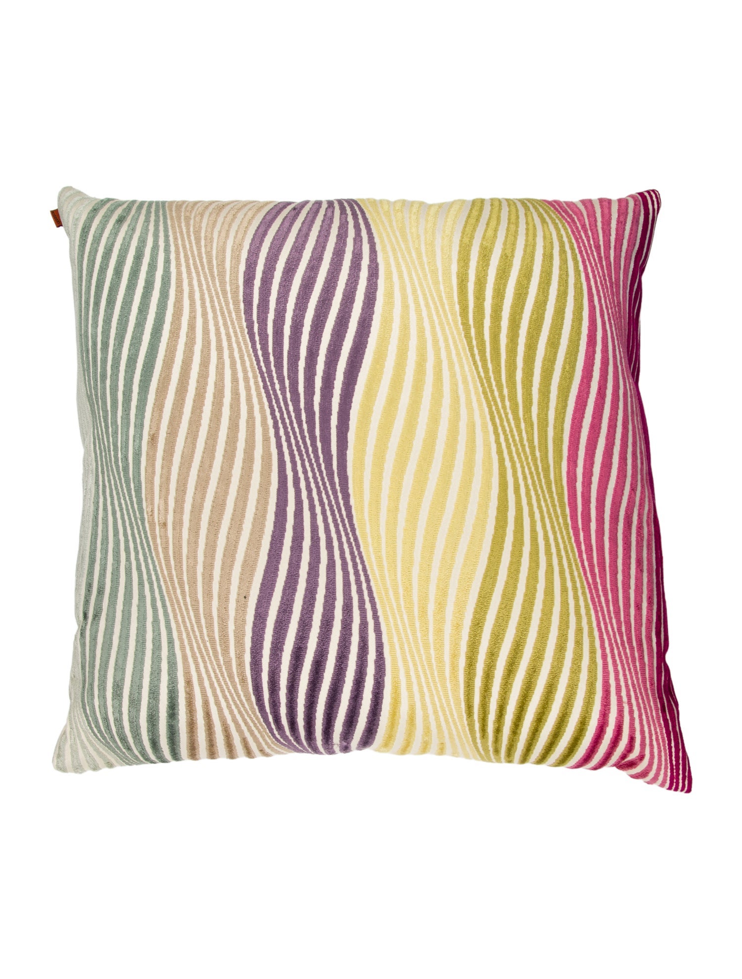 MissoniHome Ribbed Throw Pillow