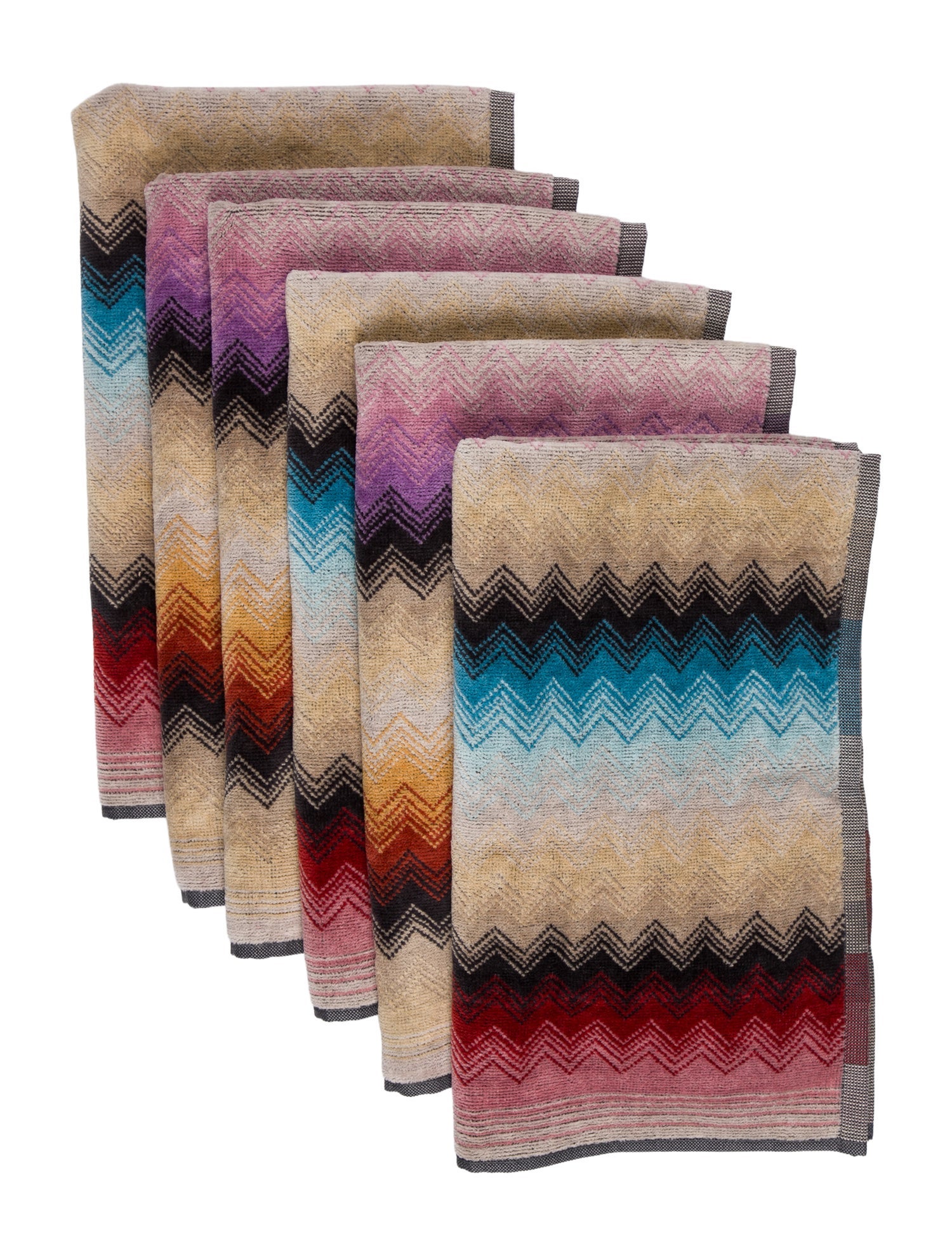 MissoniHome 6-Piece Byron Hand Towel Set