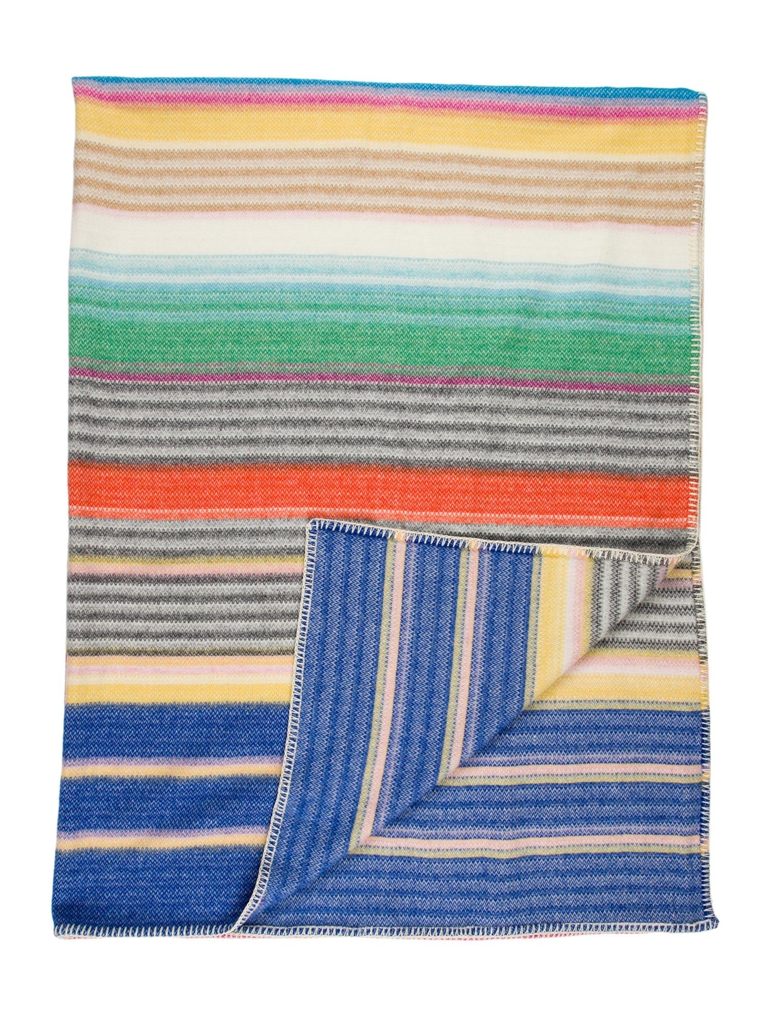 MissoniHome Vilma Wool Throw Blanket