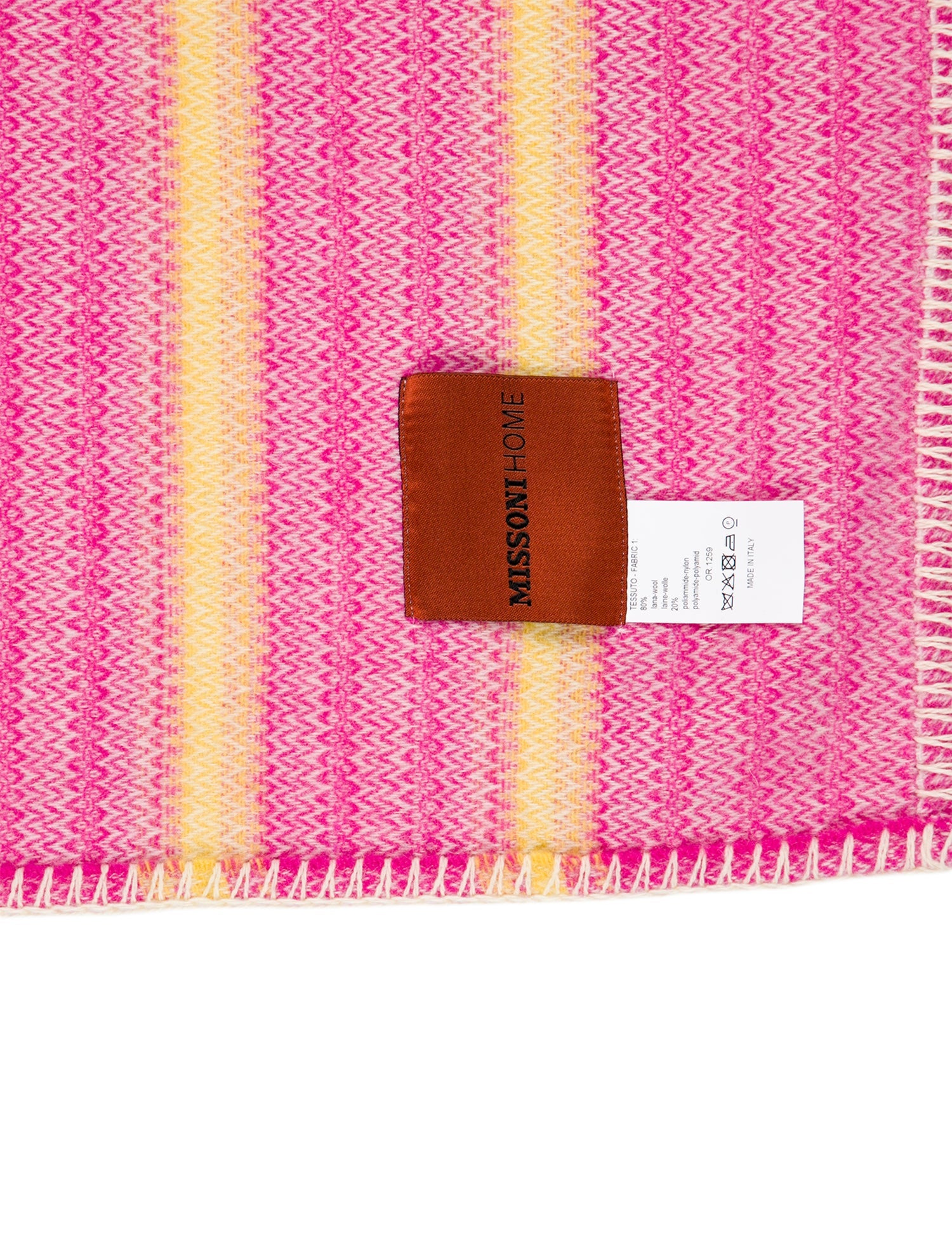 MissoniHome Vilma Wool Throw Blanket