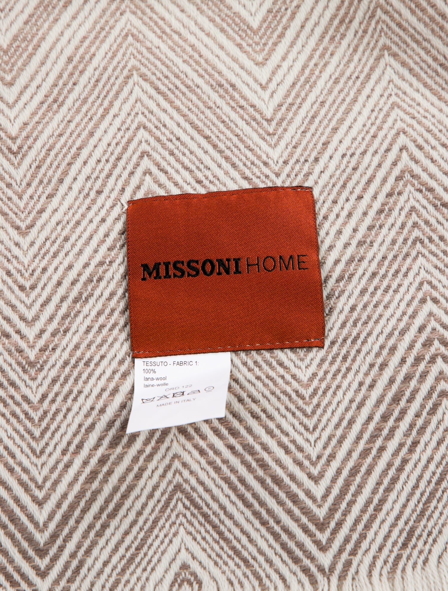MissoniHome Timmy Wool Throw Blanket