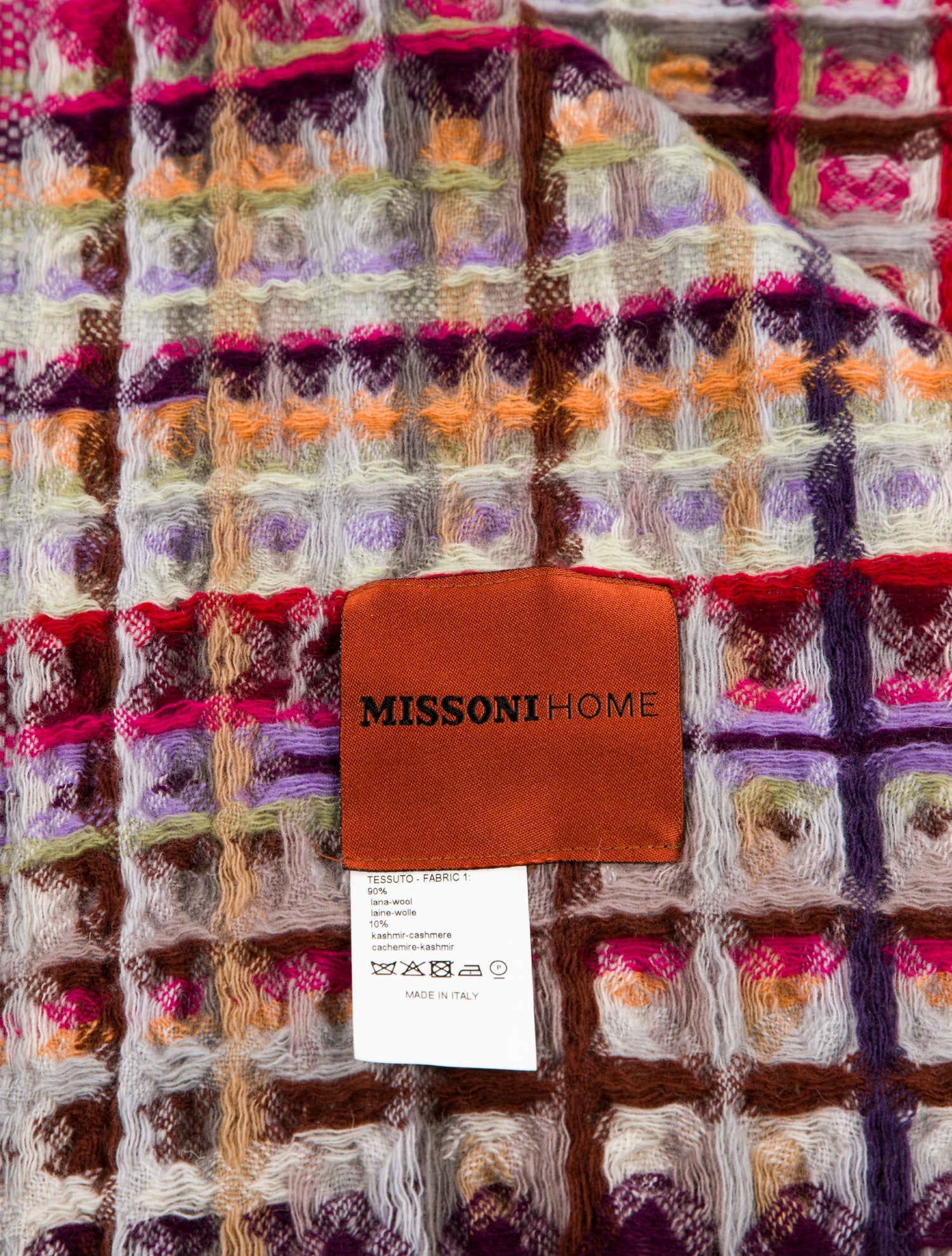 MissoniHome Husky Wool Throw Blanket