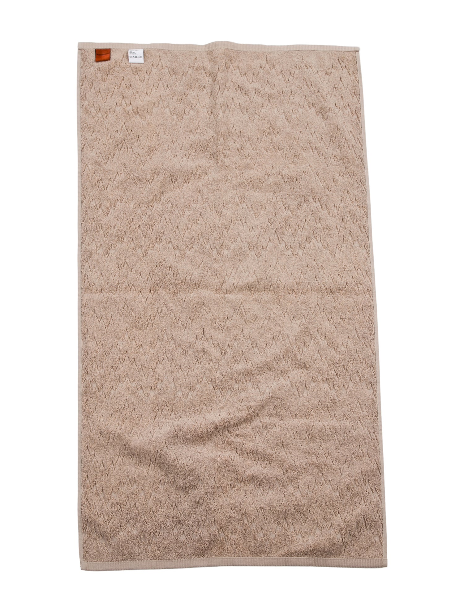 MissoniHome Cotton Patterned Guest Towel