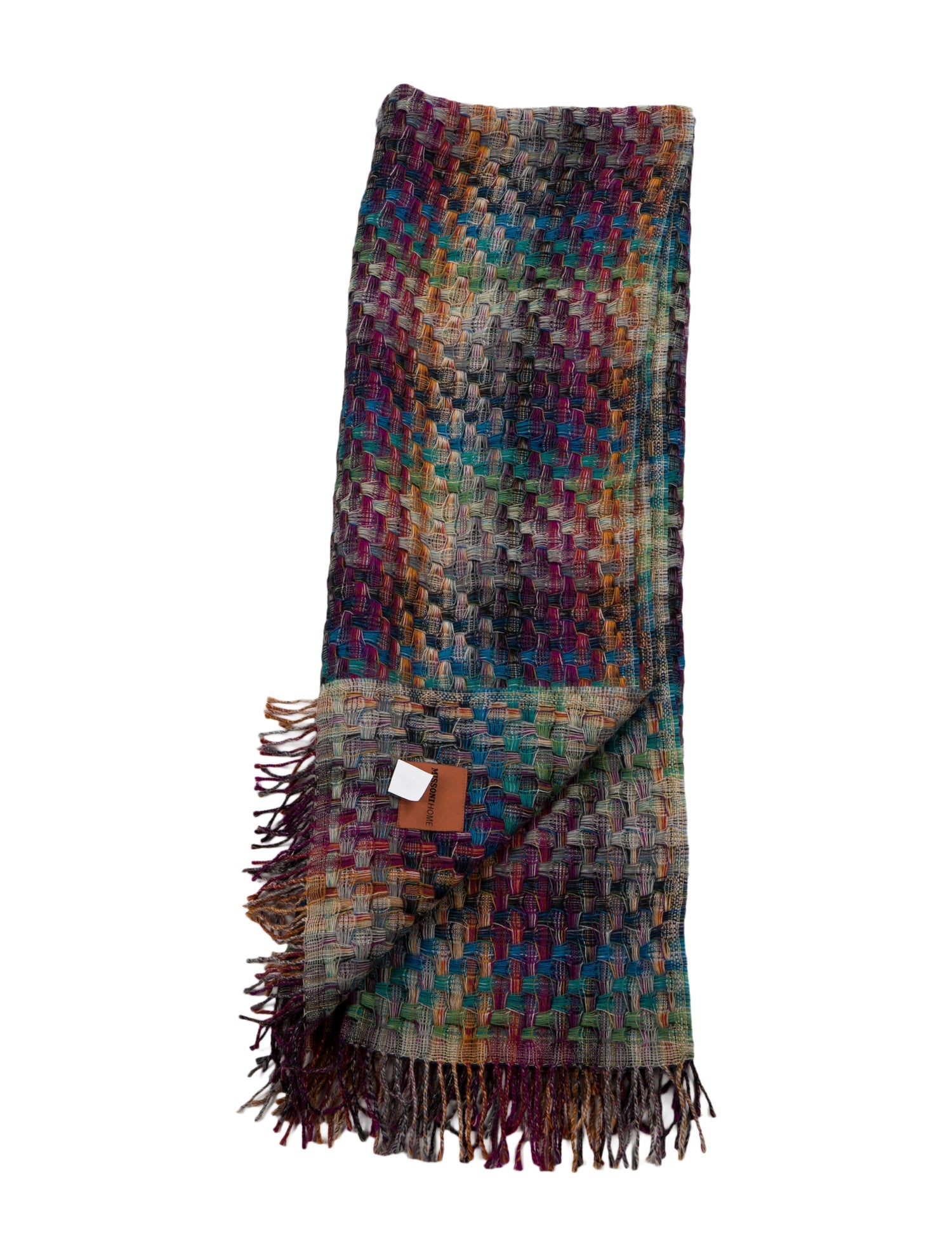 MissoniHome Patterned Wool Throw