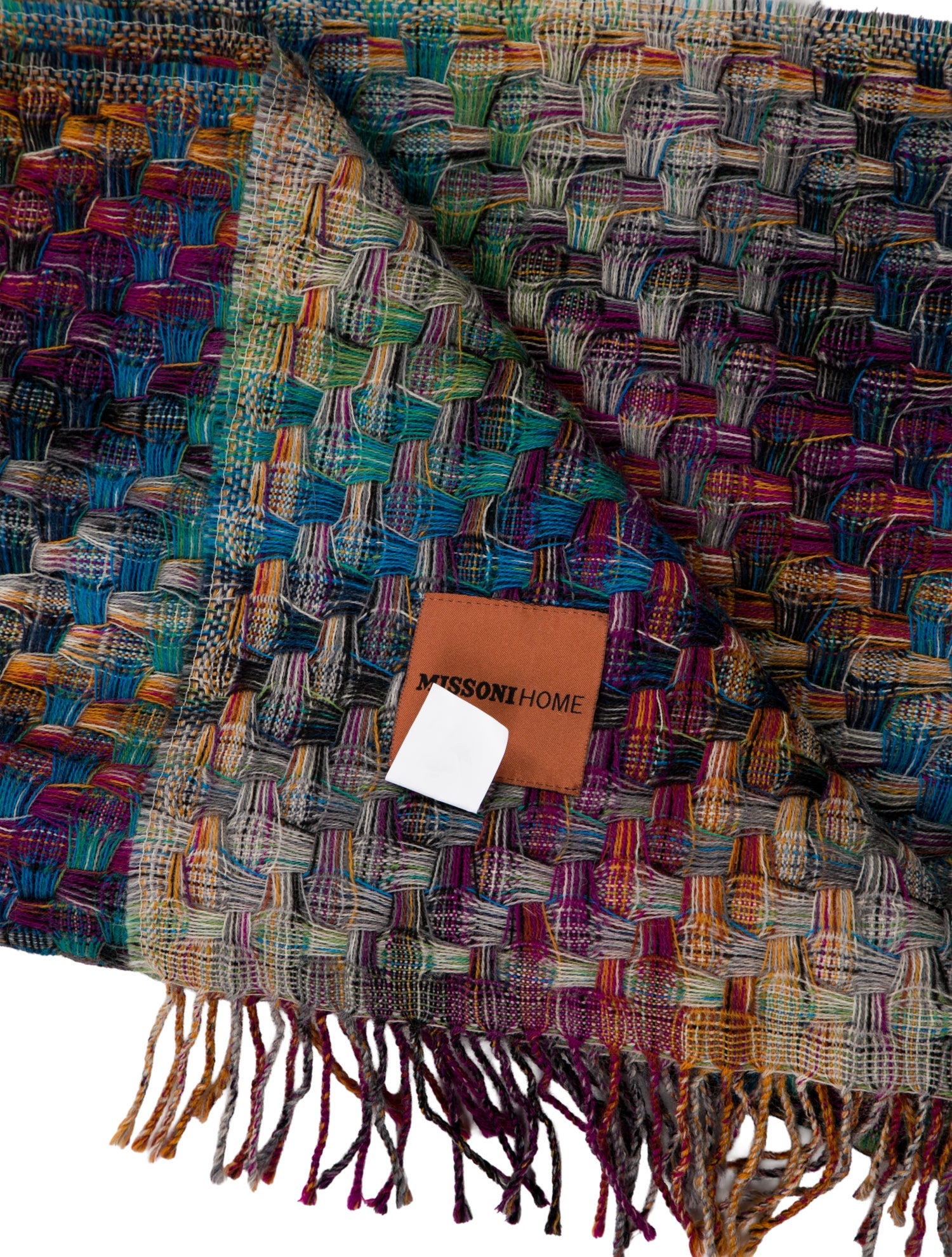 MissoniHome Patterned Wool Throw