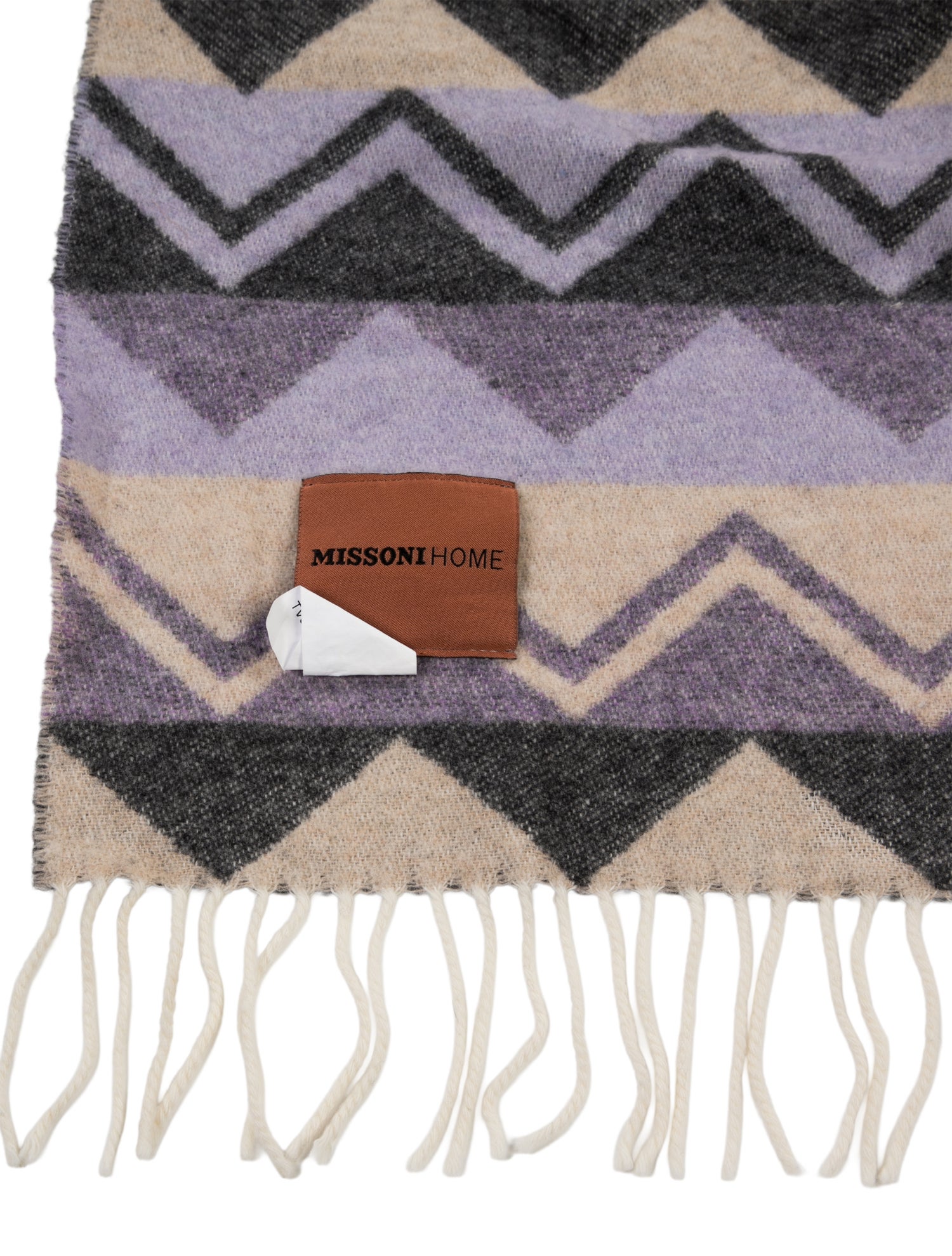 MissoniHome Clifford Zigzag Wool-Blend Throw Blanket