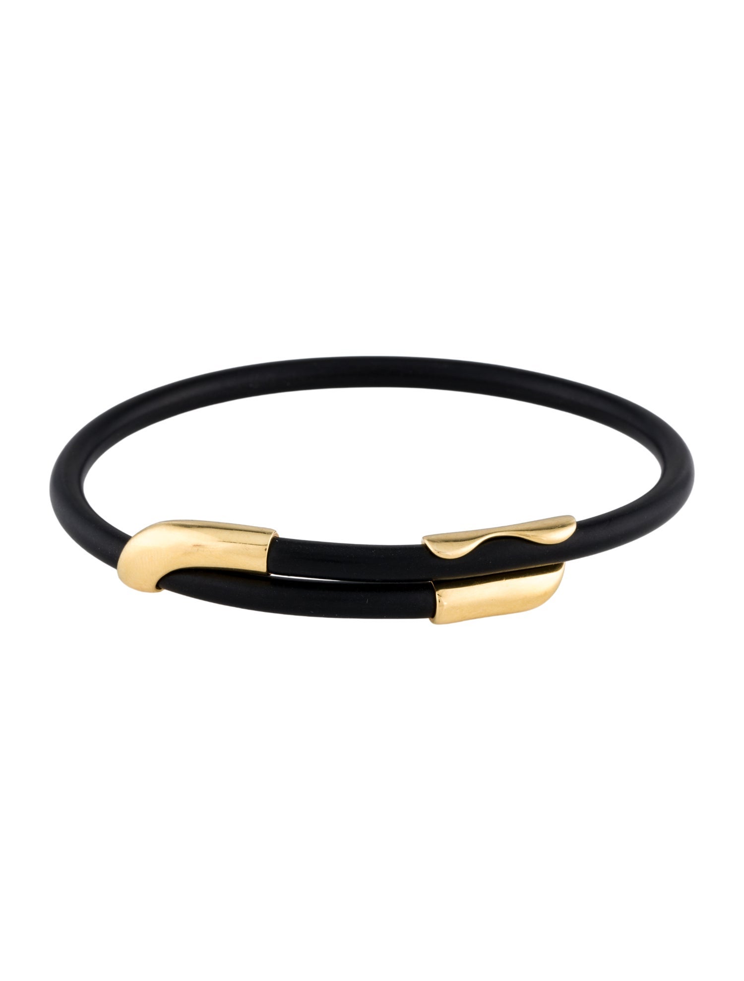 Minas Spiridis x Georg Jensen 18K Rubber Bracelet