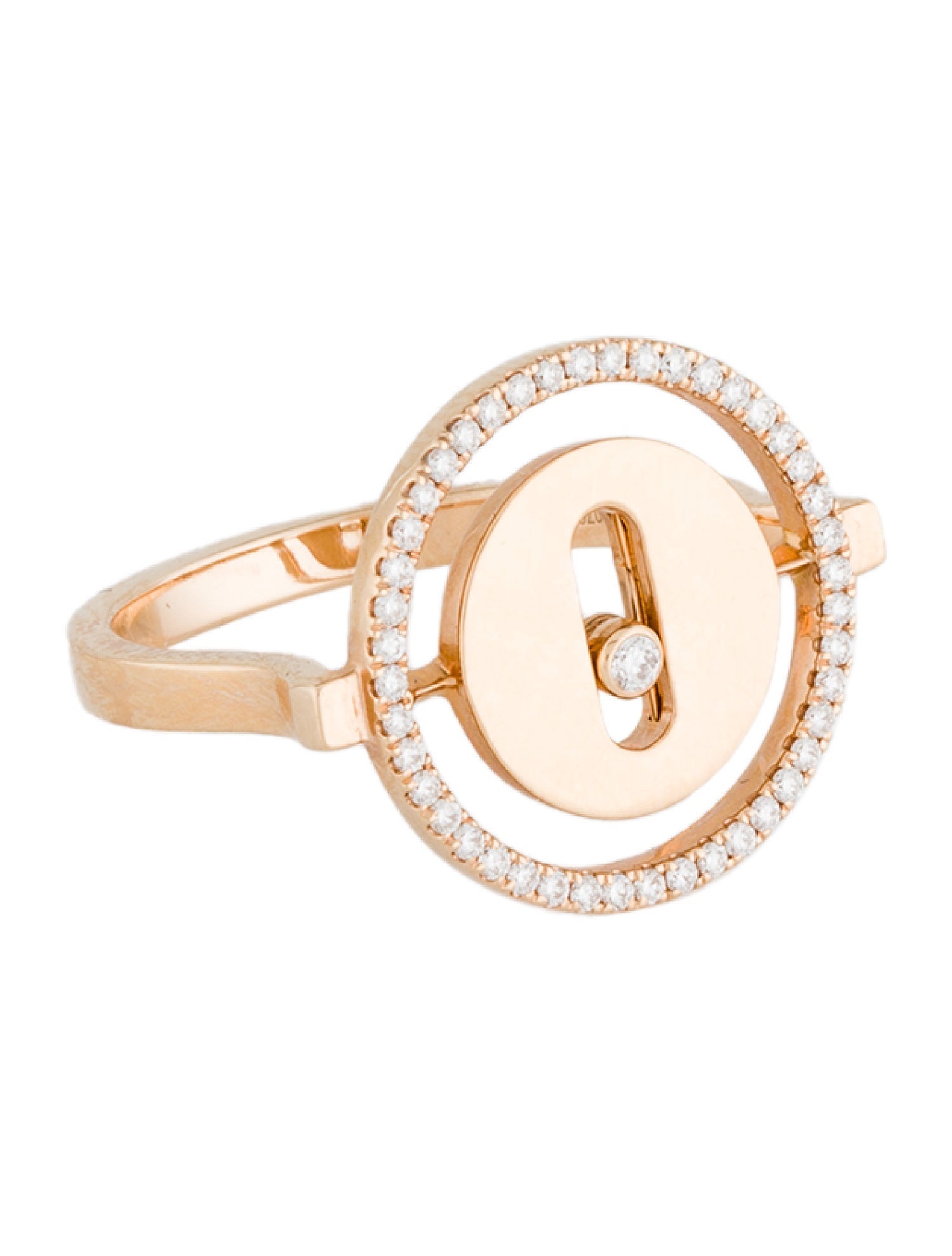 Messika 18K Diamond Lucky Move SM Cocktail Ring