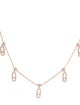 Messika 18K Diamond Move Uno Pavé Drop Pendant Choker