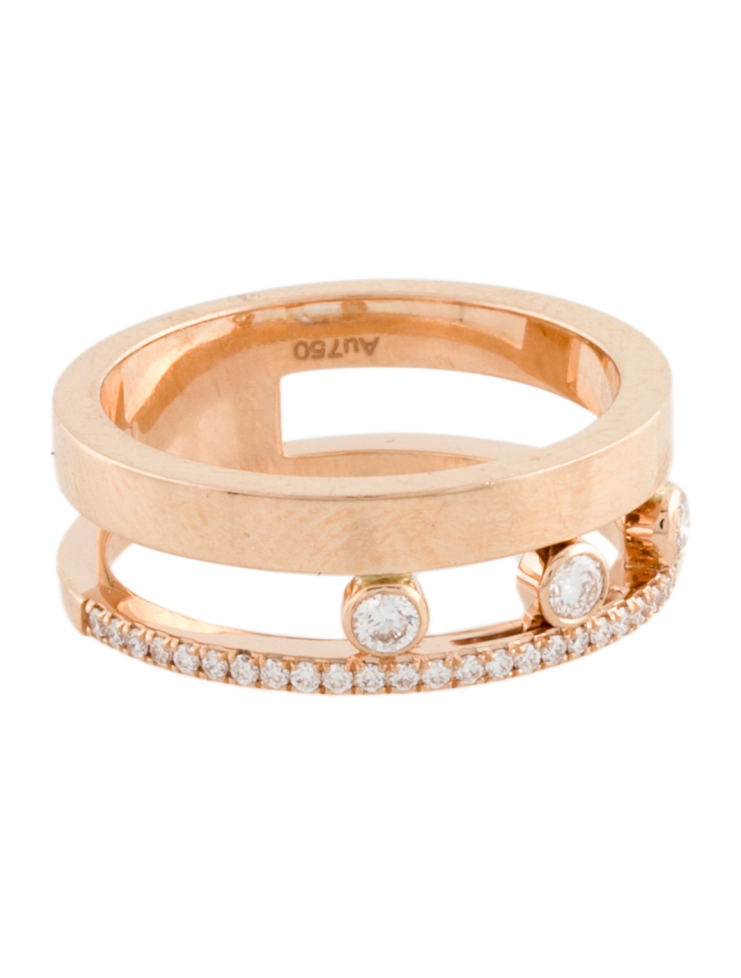 Messika 18K Move Romane Diamond Band