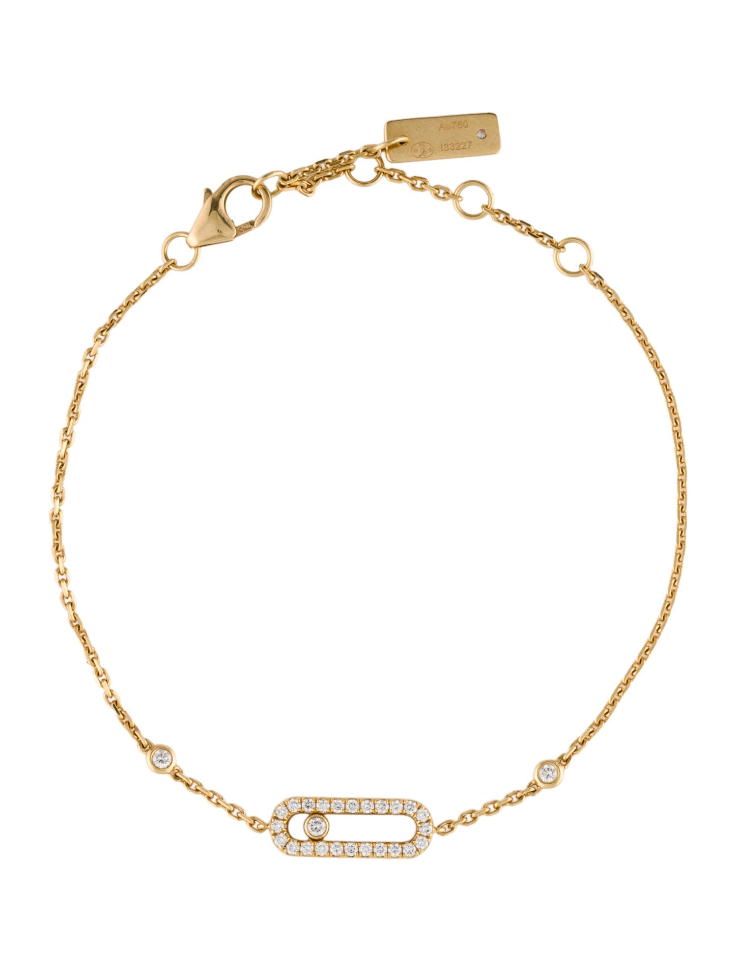 Messika 18K Diamond Move Uno Bracelet