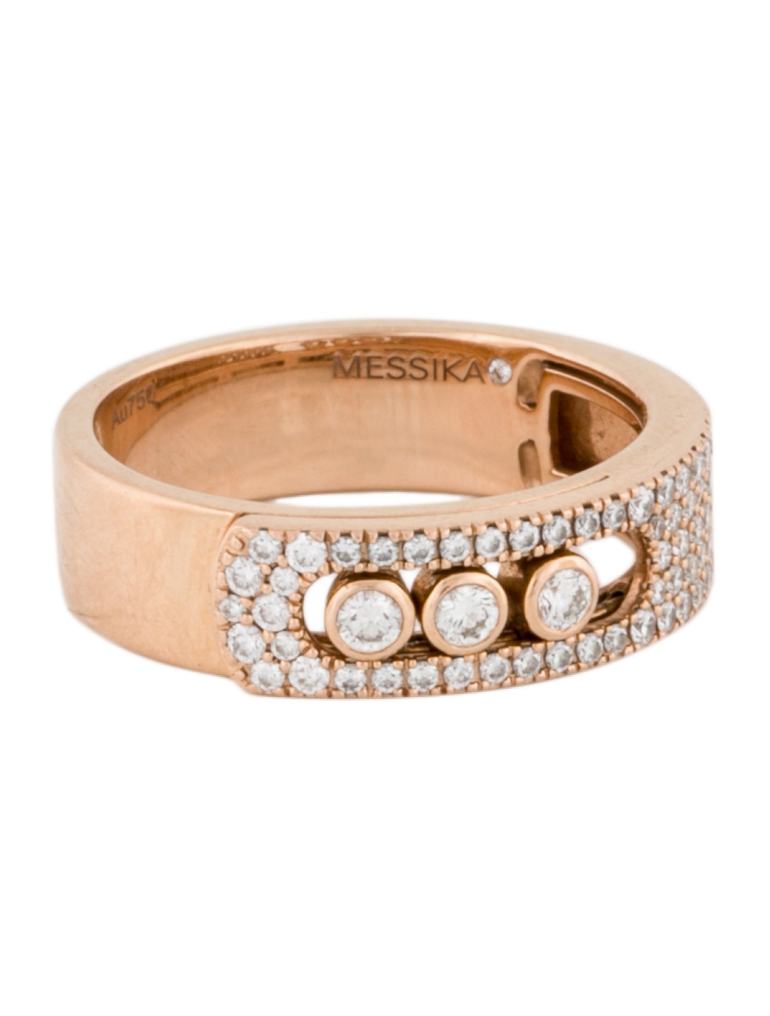 Messika 18K Diamond Move Noa Ring