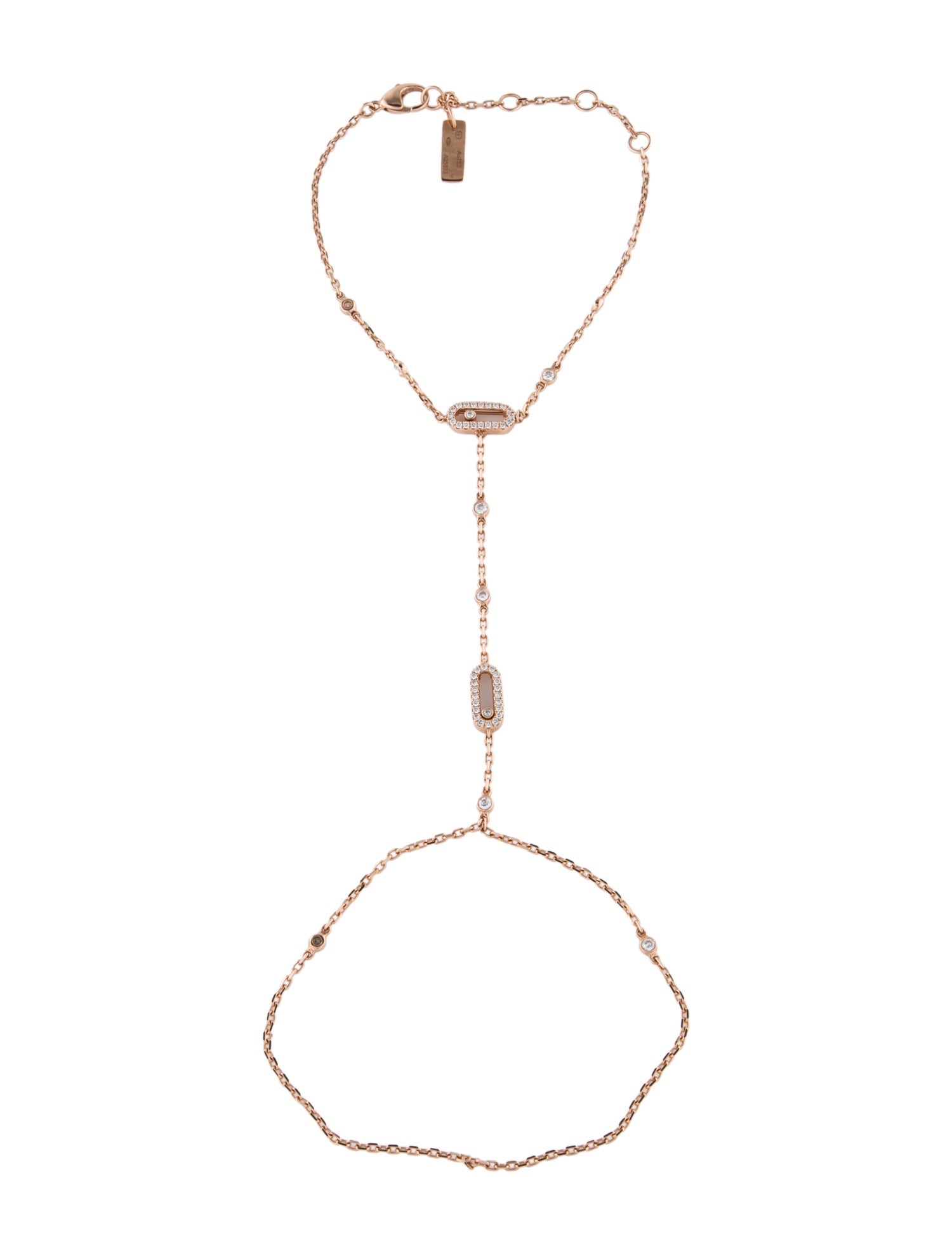 Messika 18K Diamond Move Uno Hand Chain