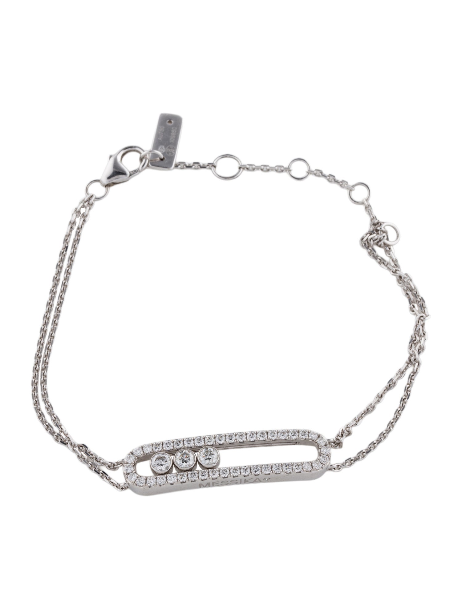 Messika 18K Diamond Move Classique Pavé Bracelet