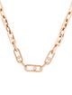 Messika 18K 1.07ctw Diamond Move Link Chain Necklace