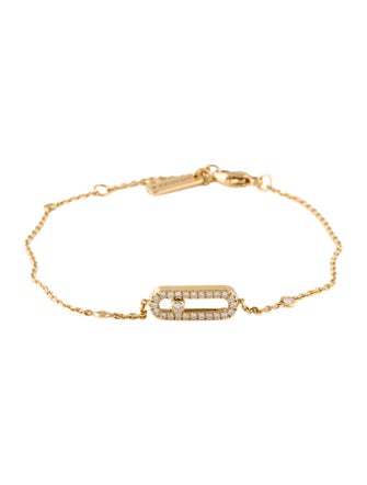 Messika 18K Diamond Move Uno Station Bracelet
