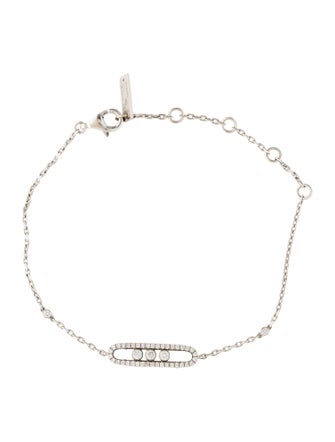 Messika 18K Diamond Baby Move Link Bracelet