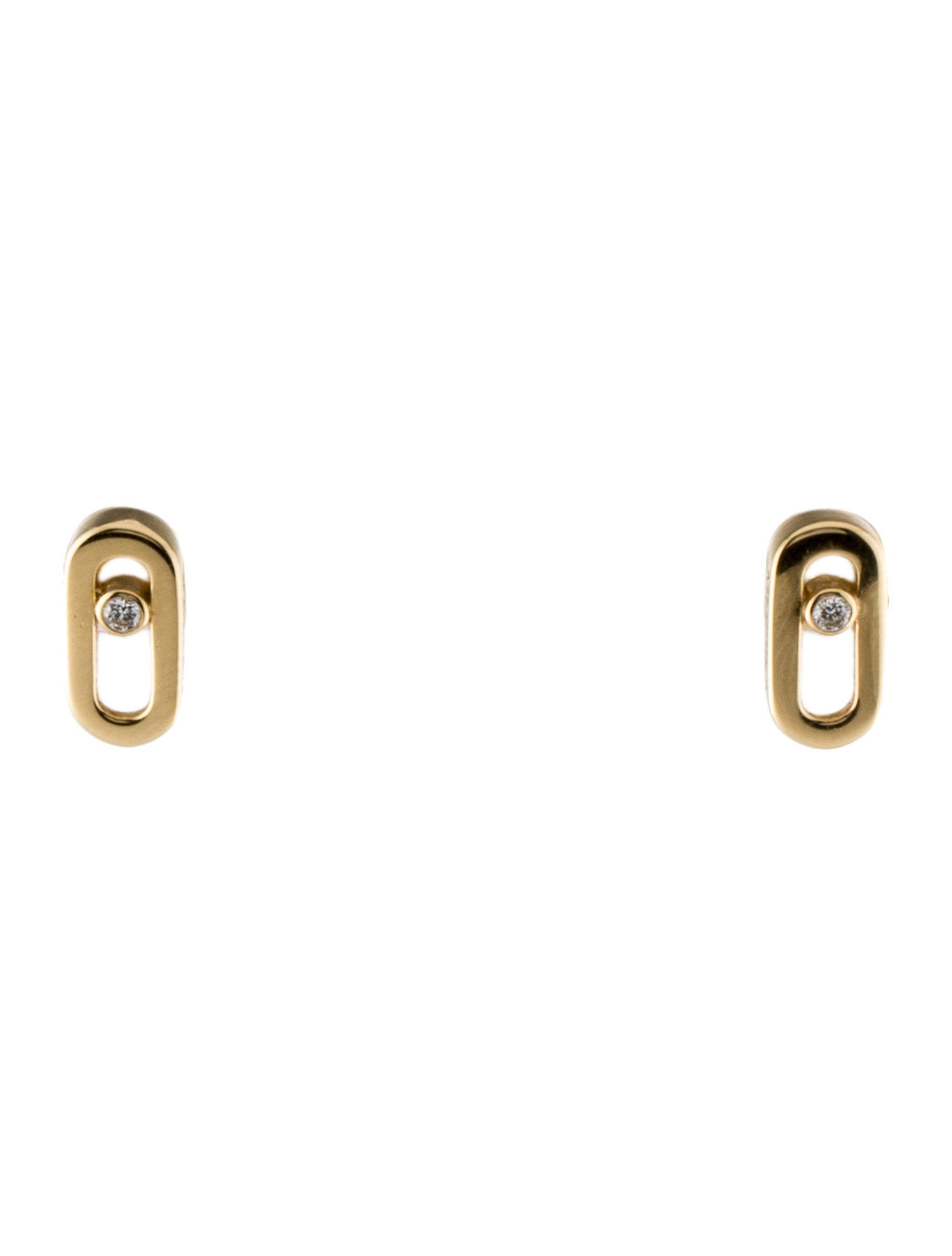 Messika 18K Diamond Move Uno Stud Earrings
