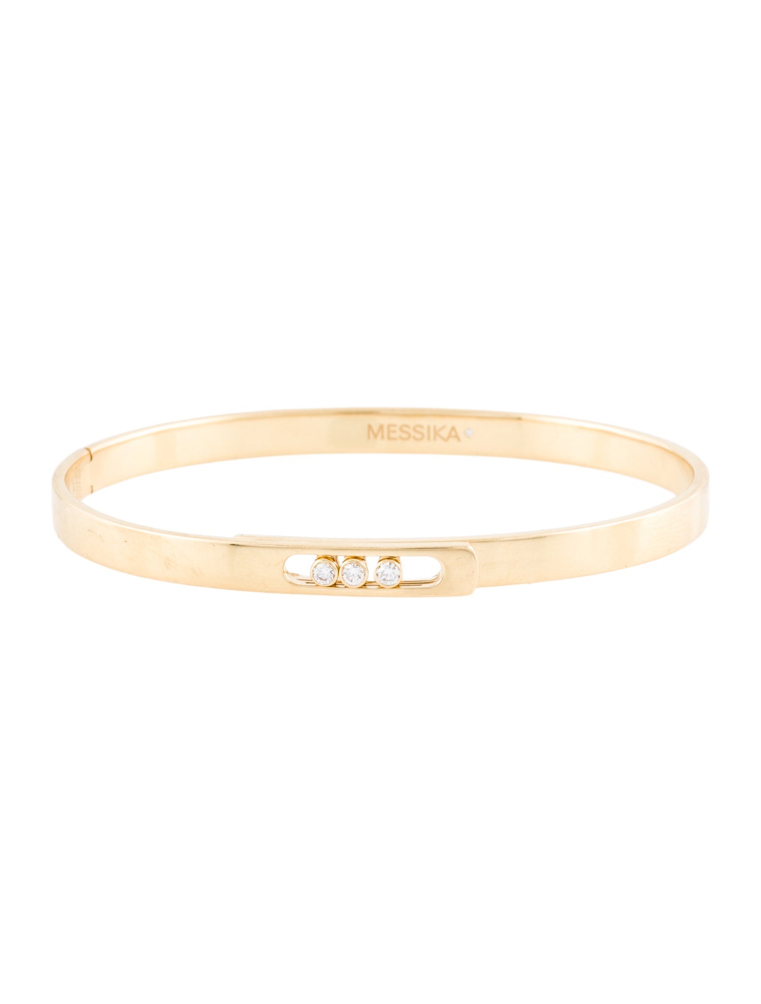 Messika 18k Diamond Move Noa Bangle Bracelet