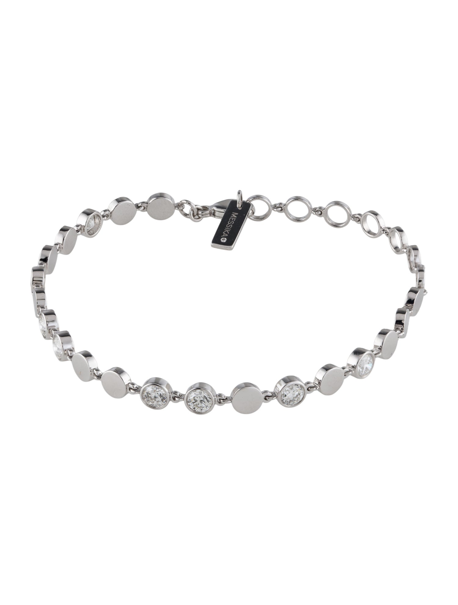 Messika 18K 1.20ctw Diamond D-Vibes Bracelet