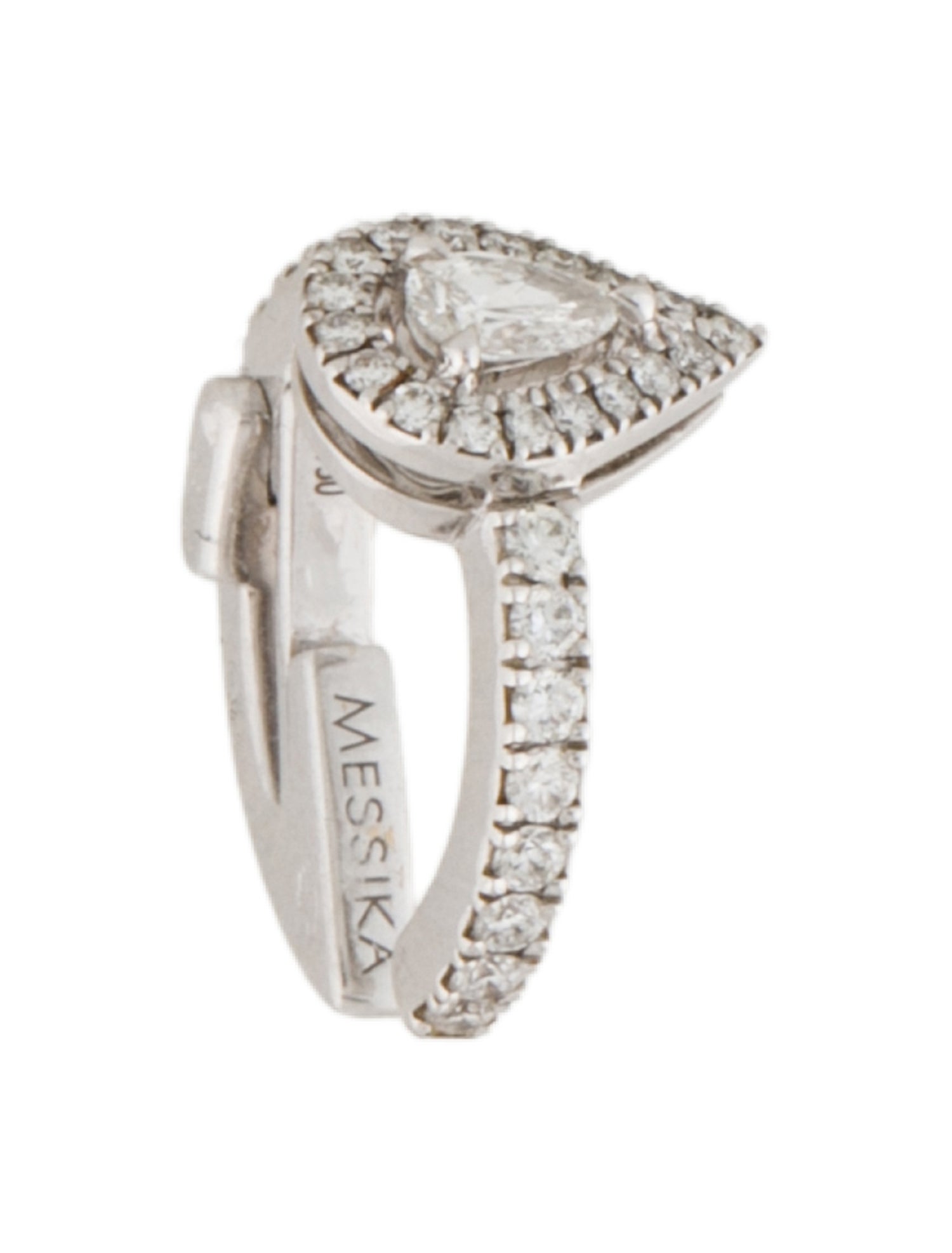 Messika 18K Diamond My Twin Mono Single Earcuff